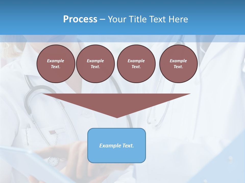 Tablet Female Male PowerPoint Template