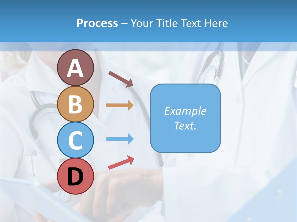 Tablet Female Male PowerPoint Template