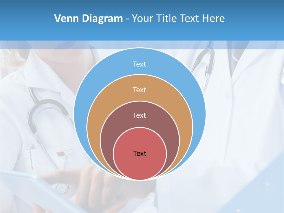 Tablet Female Male PowerPoint Template
