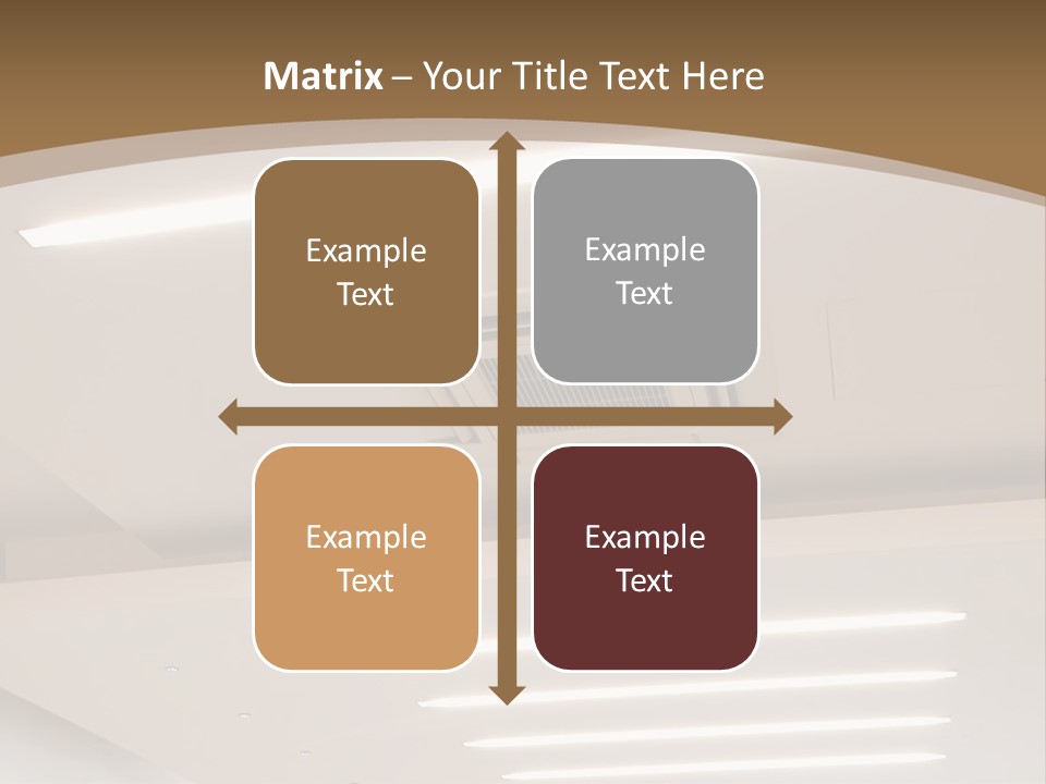 Office Management Empty PowerPoint Template