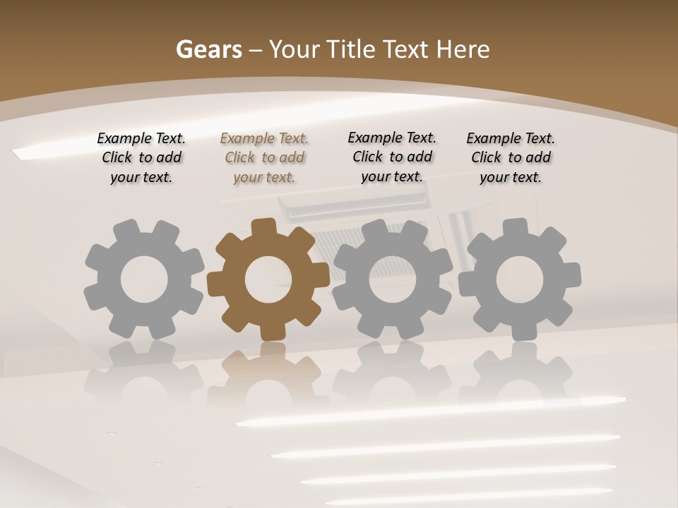 Office Management Empty PowerPoint Template