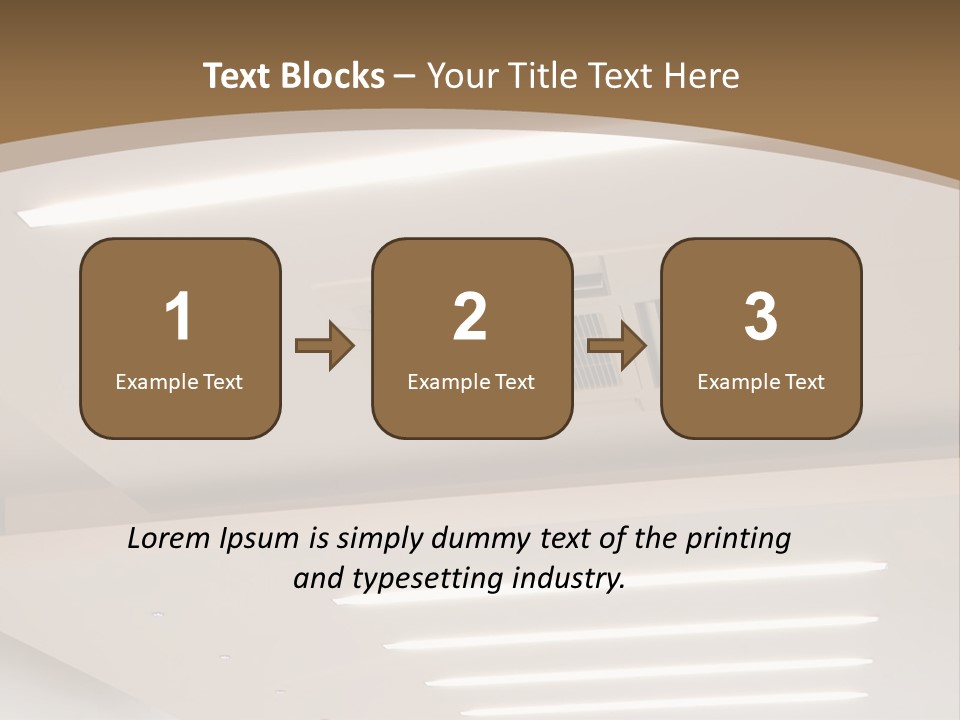 Office Management Empty PowerPoint Template