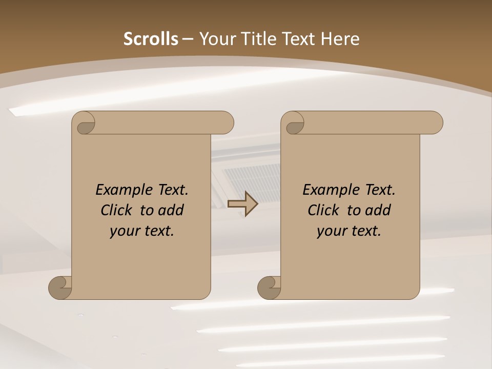 Office Management Empty PowerPoint Template