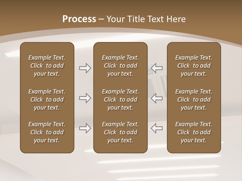 Office Management Empty PowerPoint Template