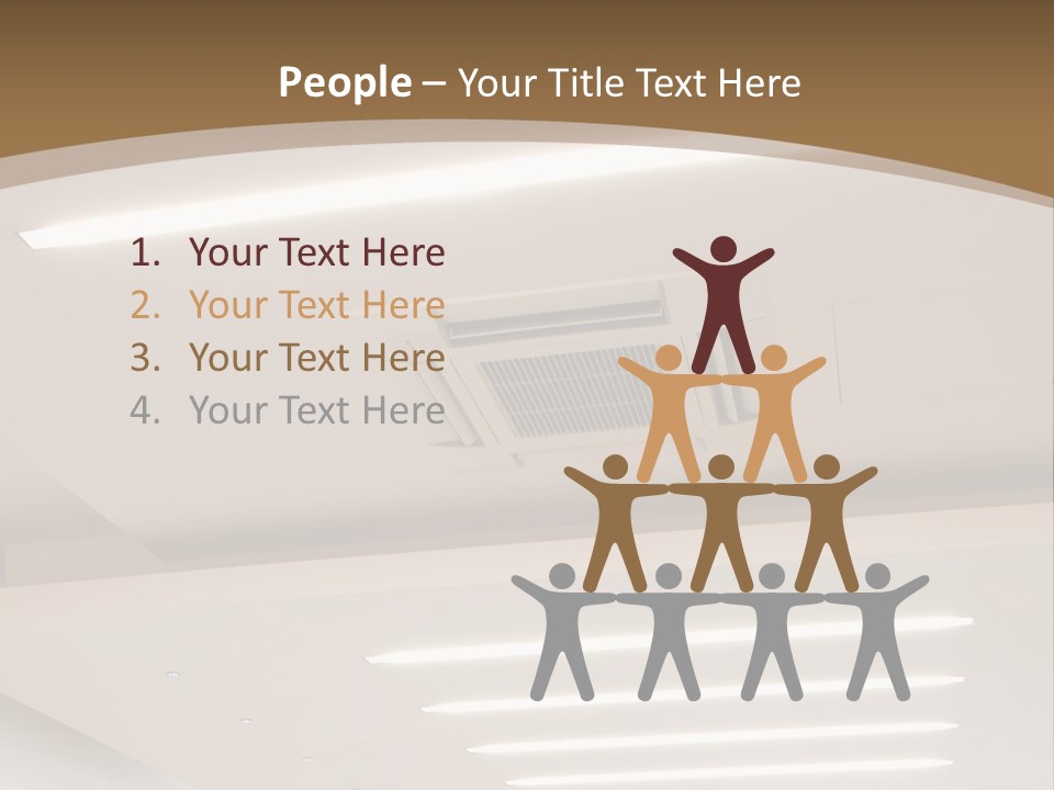 Office Management Empty PowerPoint Template