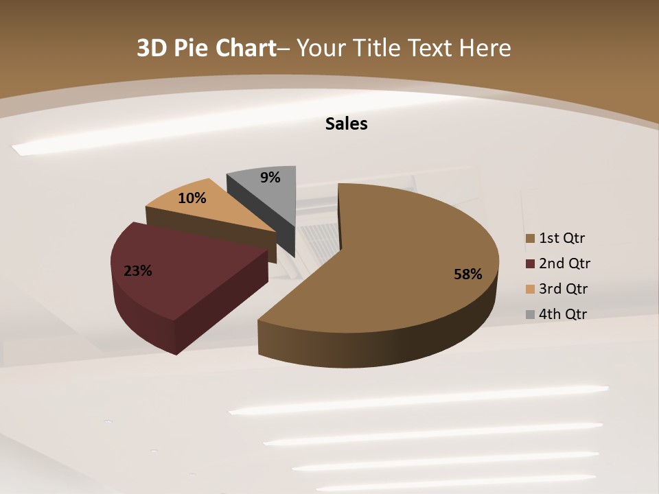 Office Management Empty PowerPoint Template