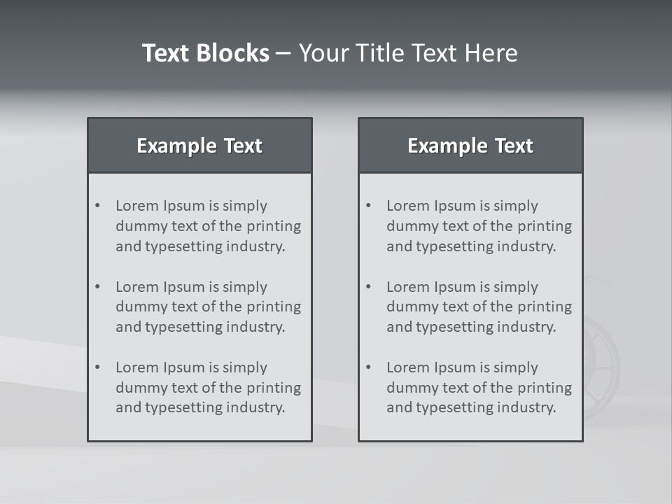 Assistance Front Mobility PowerPoint Template