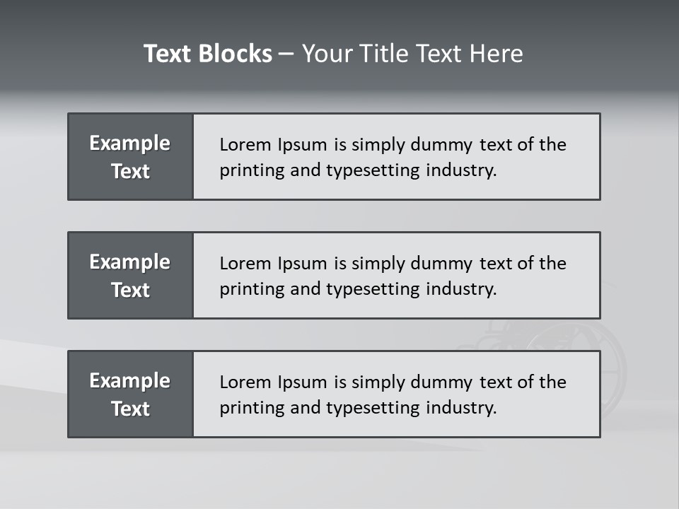Assistance Front Mobility PowerPoint Template