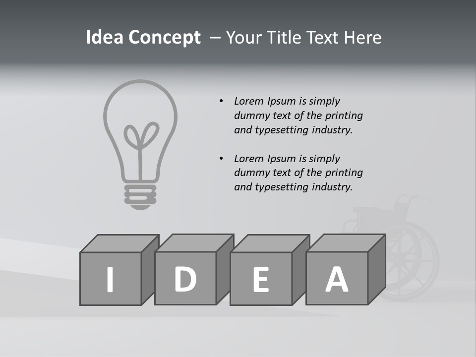 Assistance Front Mobility PowerPoint Template