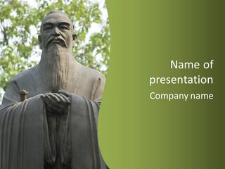 Confucius Chinese Taoism PowerPoint Template