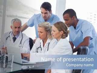 Standing Meeting Specialist PowerPoint Template