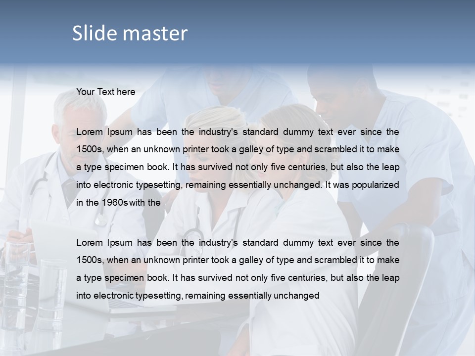 Standing Meeting Specialist PowerPoint Template
