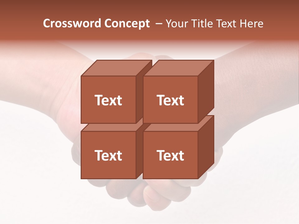 Unity Human Isolated PowerPoint Template