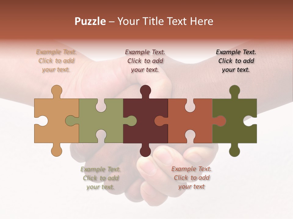 Unity Human Isolated PowerPoint Template