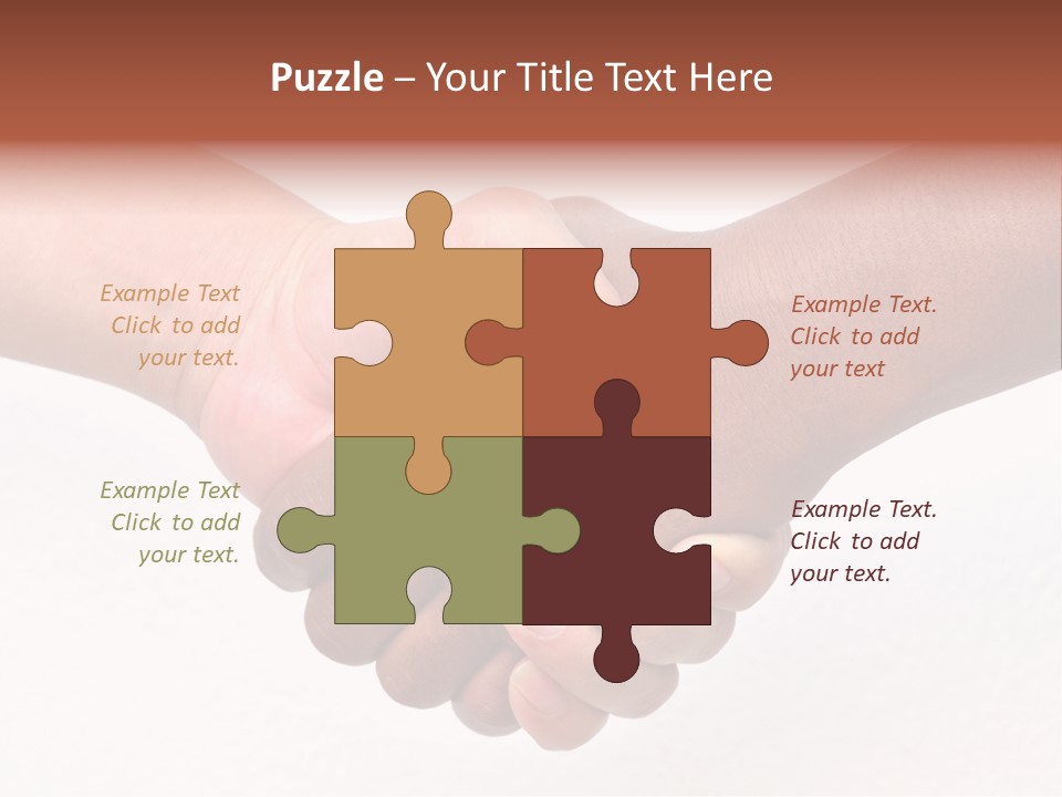 Unity Human Isolated PowerPoint Template