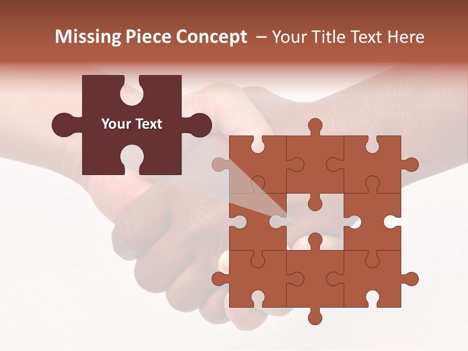 Unity Human Isolated PowerPoint Template