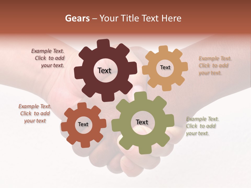 Unity Human Isolated PowerPoint Template