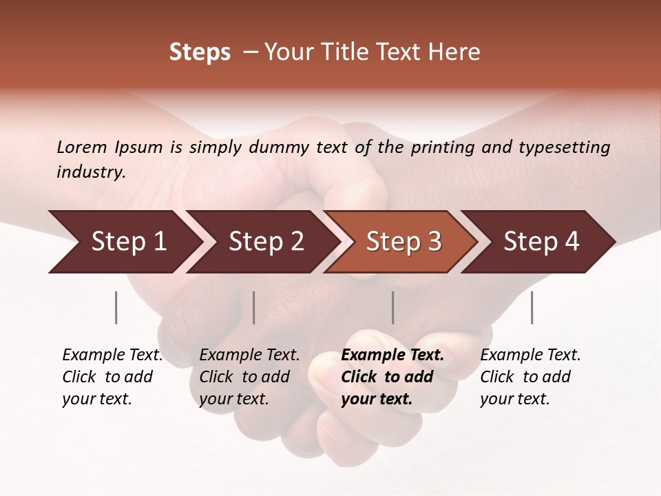 Unity Human Isolated PowerPoint Template