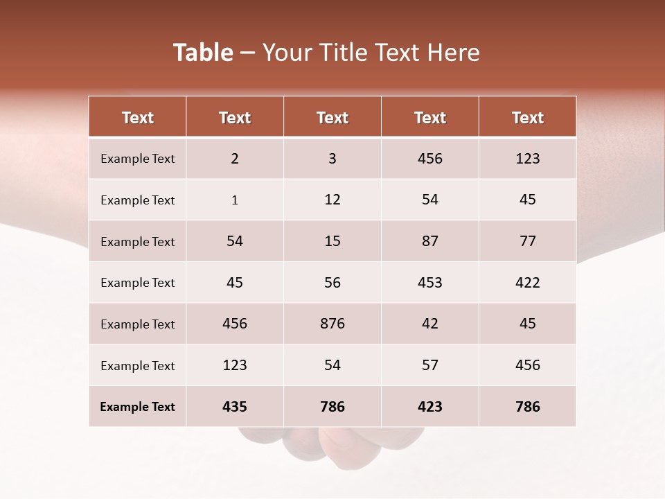 Unity Human Isolated PowerPoint Template