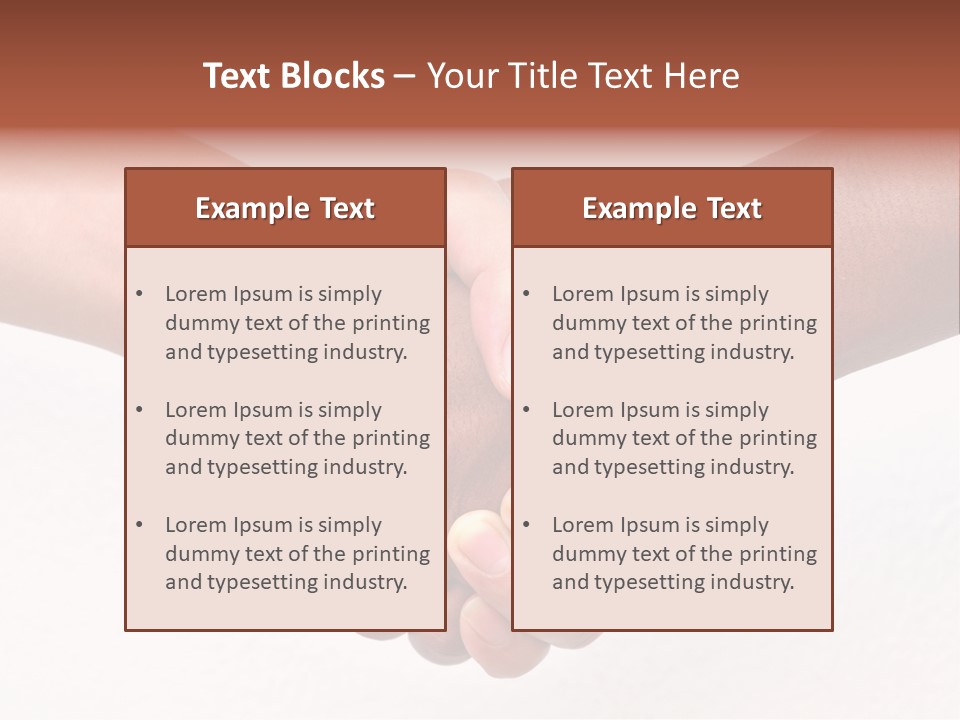 Unity Human Isolated PowerPoint Template