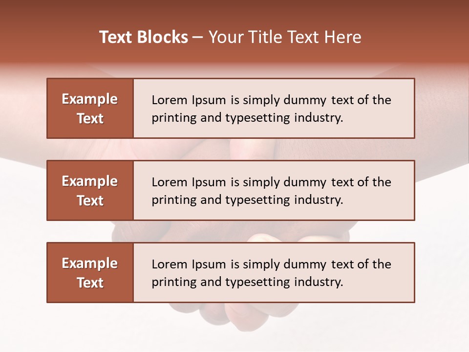 Unity Human Isolated PowerPoint Template