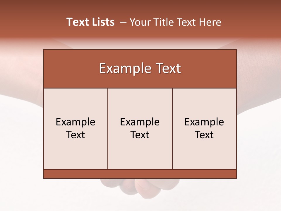 Unity Human Isolated PowerPoint Template