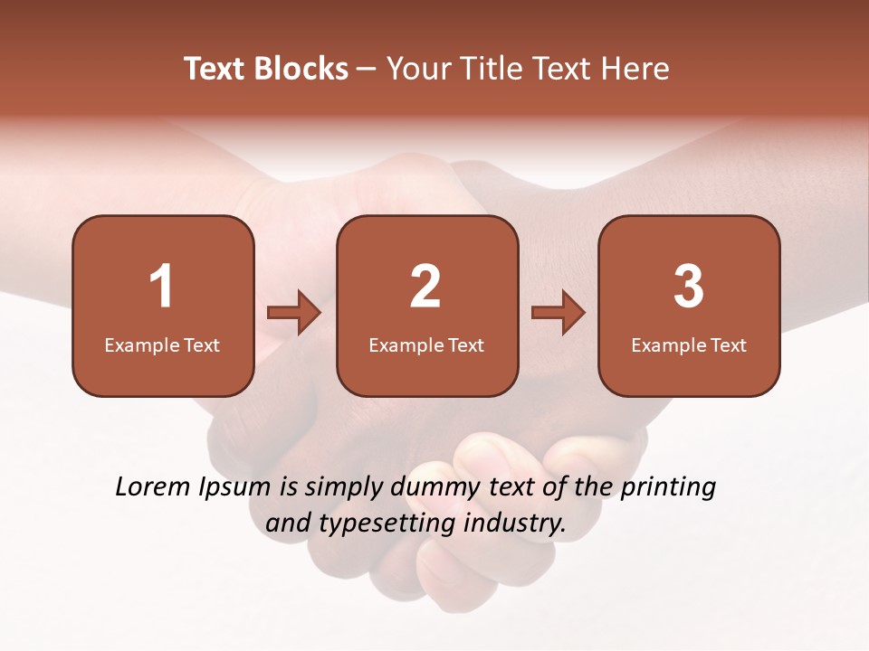 Unity Human Isolated PowerPoint Template