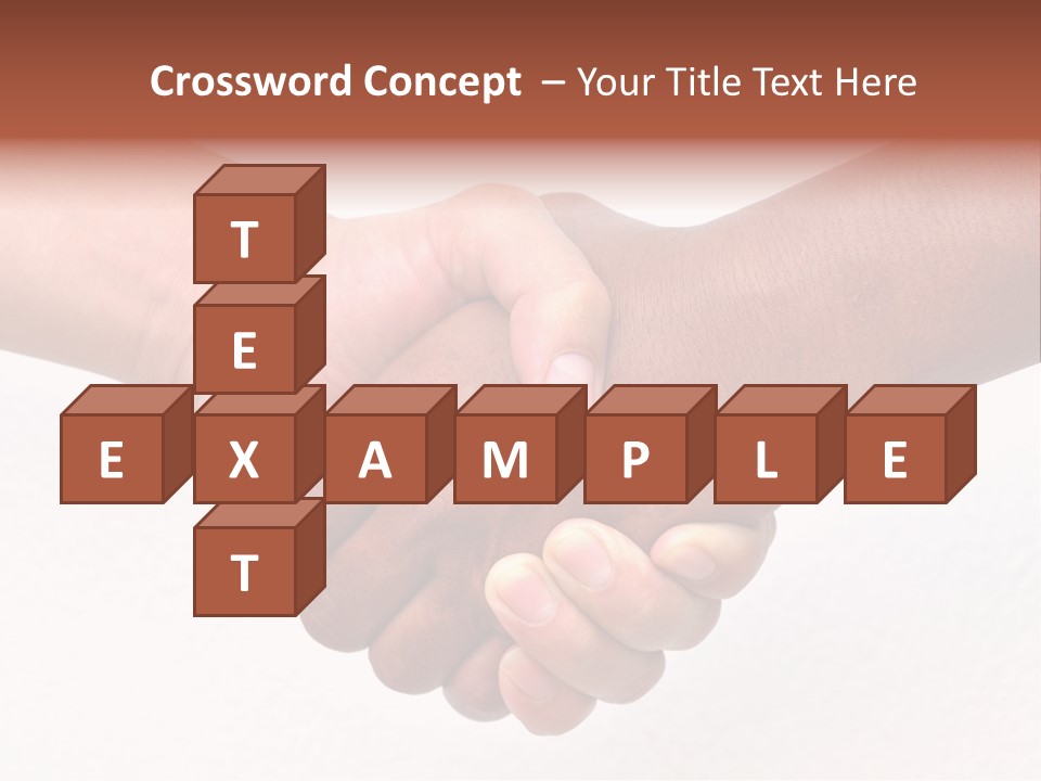 Unity Human Isolated PowerPoint Template