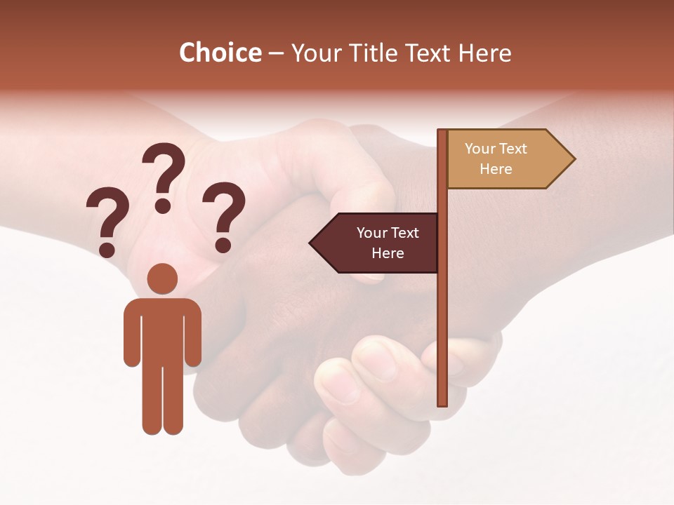 Unity Human Isolated PowerPoint Template