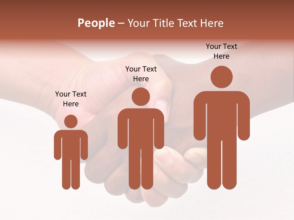 Unity Human Isolated PowerPoint Template