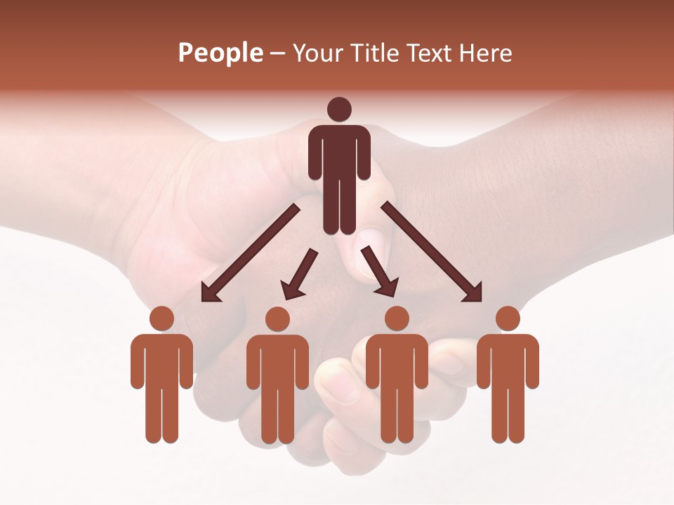 Unity Human Isolated PowerPoint Template