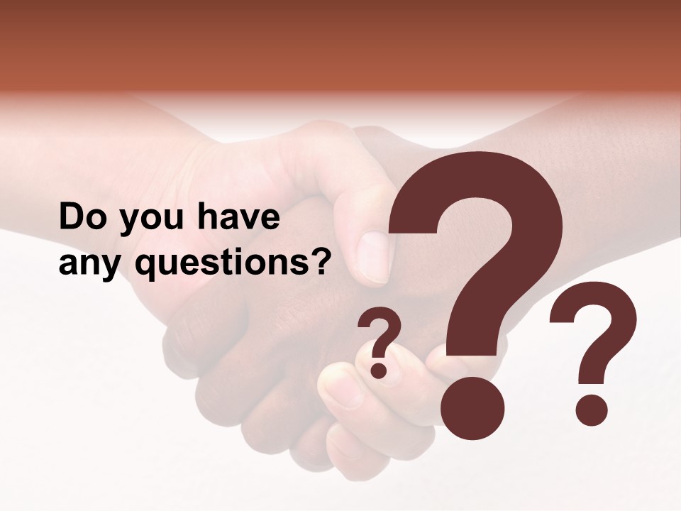 Unity Human Isolated PowerPoint Template