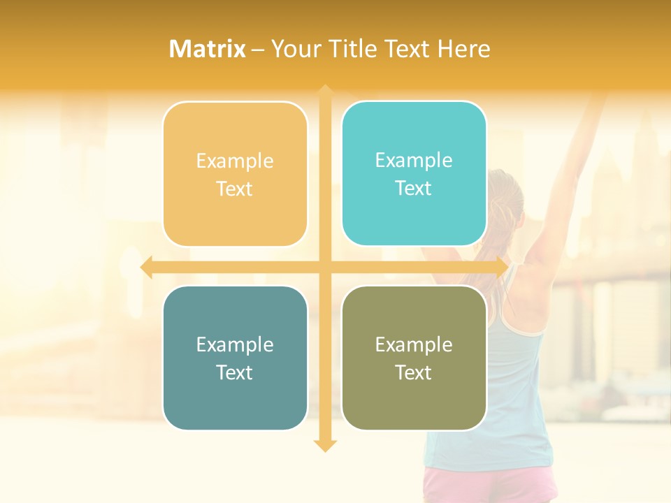 Healthy Sport Success PowerPoint Template