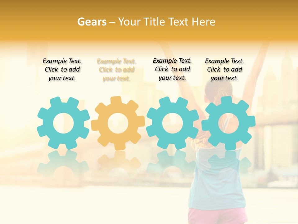 Healthy Sport Success PowerPoint Template