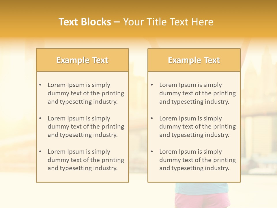 Healthy Sport Success PowerPoint Template