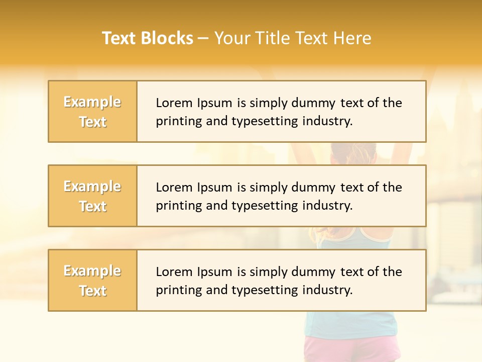 Healthy Sport Success PowerPoint Template