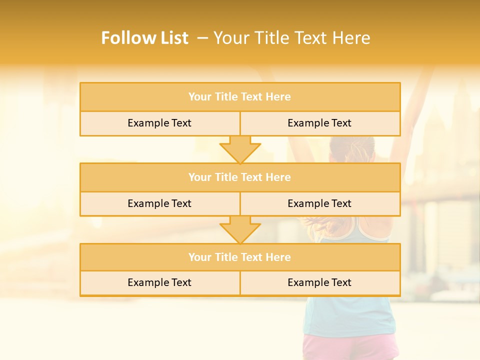 Healthy Sport Success PowerPoint Template