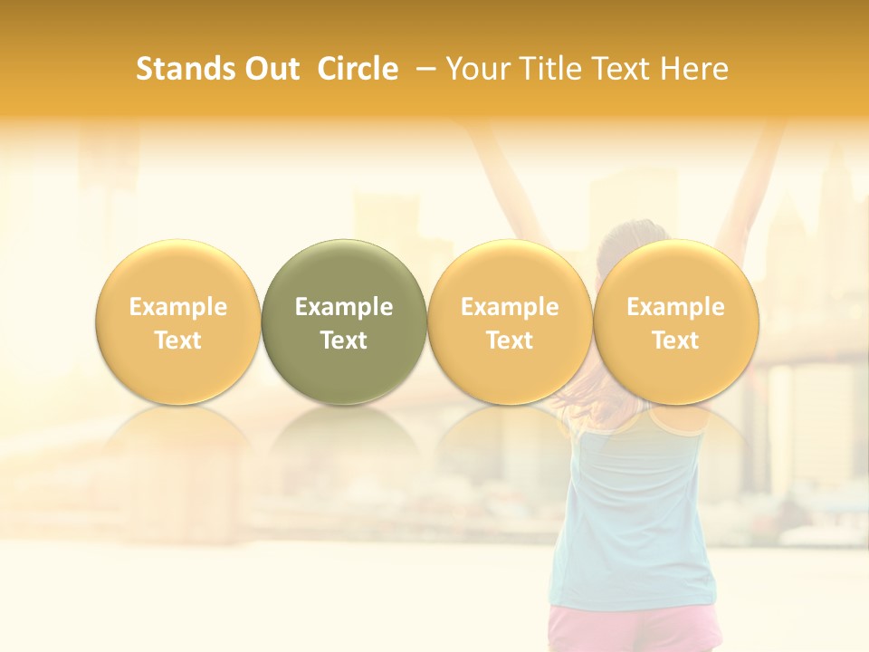 Healthy Sport Success PowerPoint Template