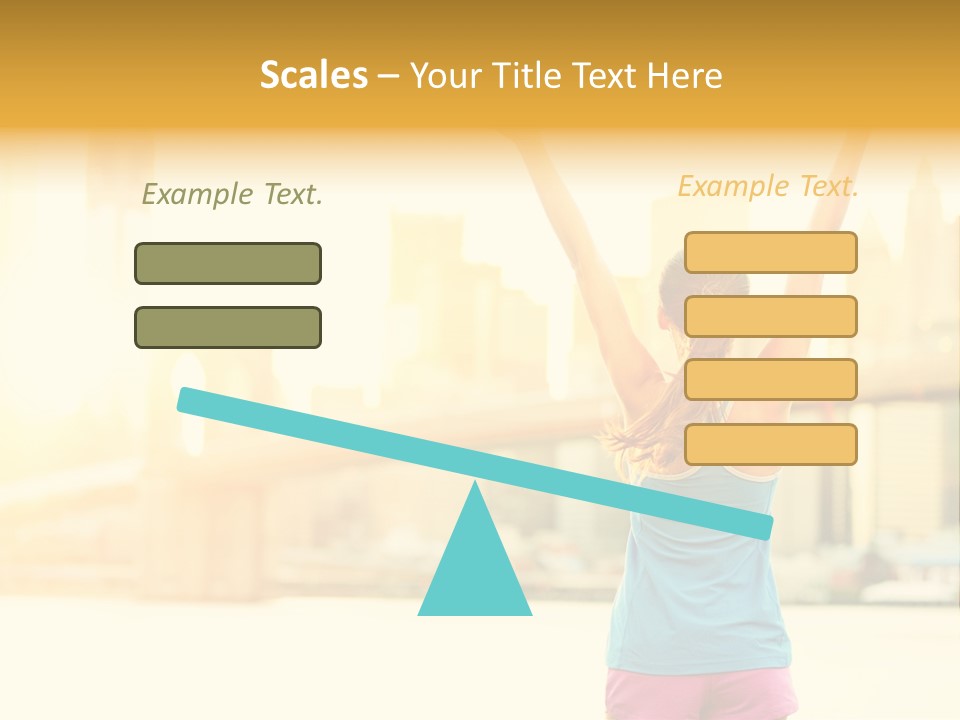 Healthy Sport Success PowerPoint Template