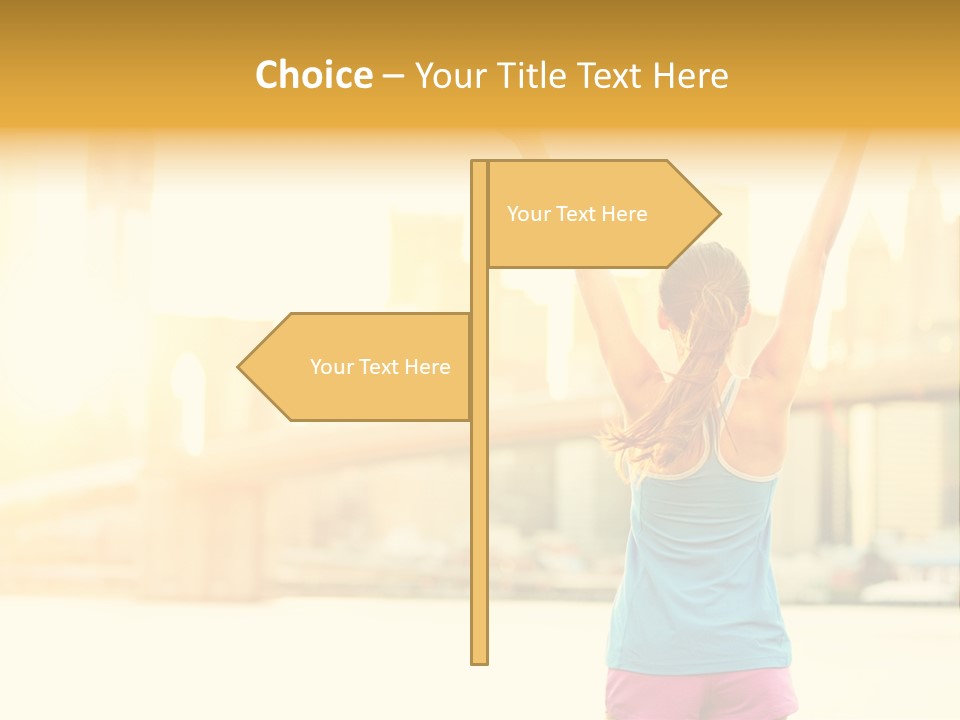 Healthy Sport Success PowerPoint Template