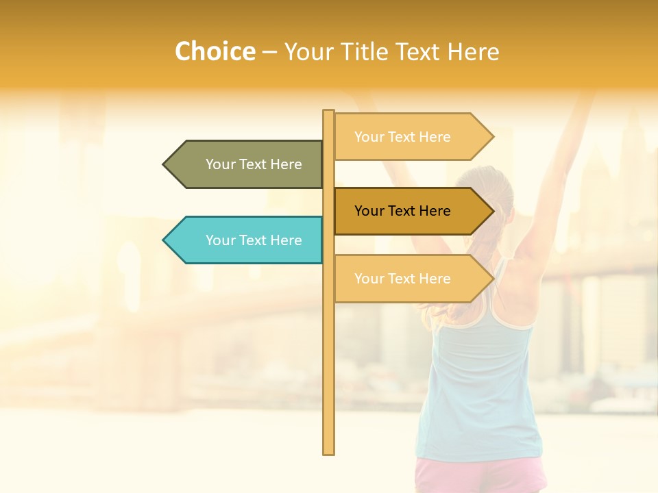 Healthy Sport Success PowerPoint Template