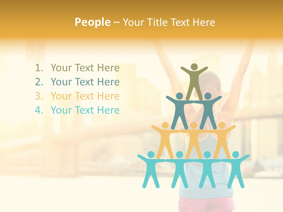 Healthy Sport Success PowerPoint Template