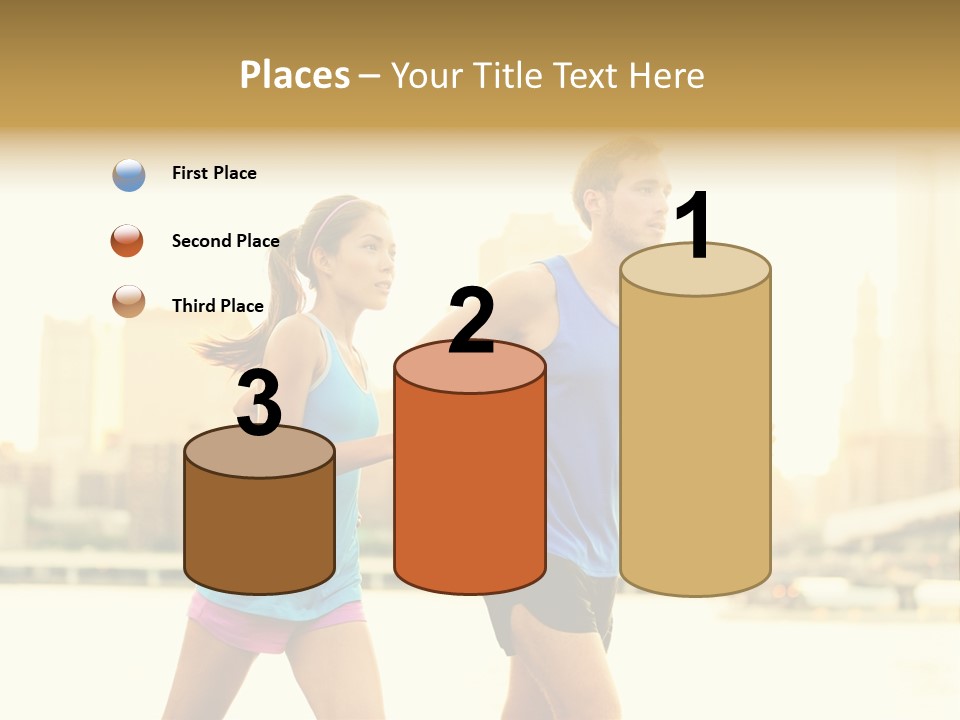 Two Fitness Fit PowerPoint Template
