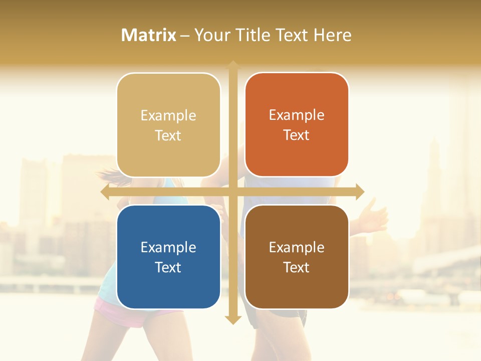 Two Fitness Fit PowerPoint Template