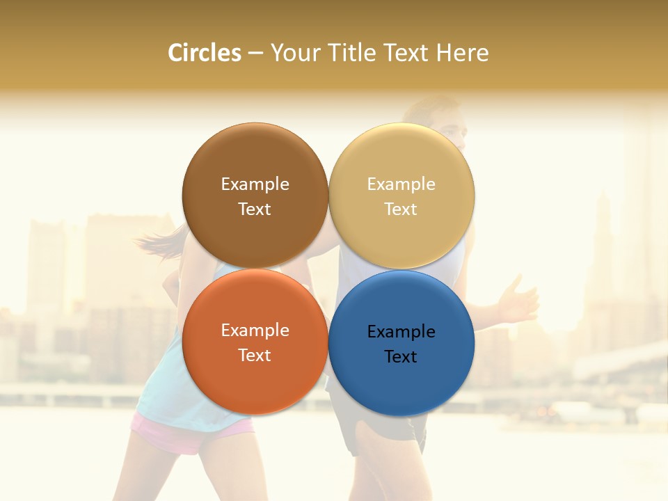 Two Fitness Fit PowerPoint Template