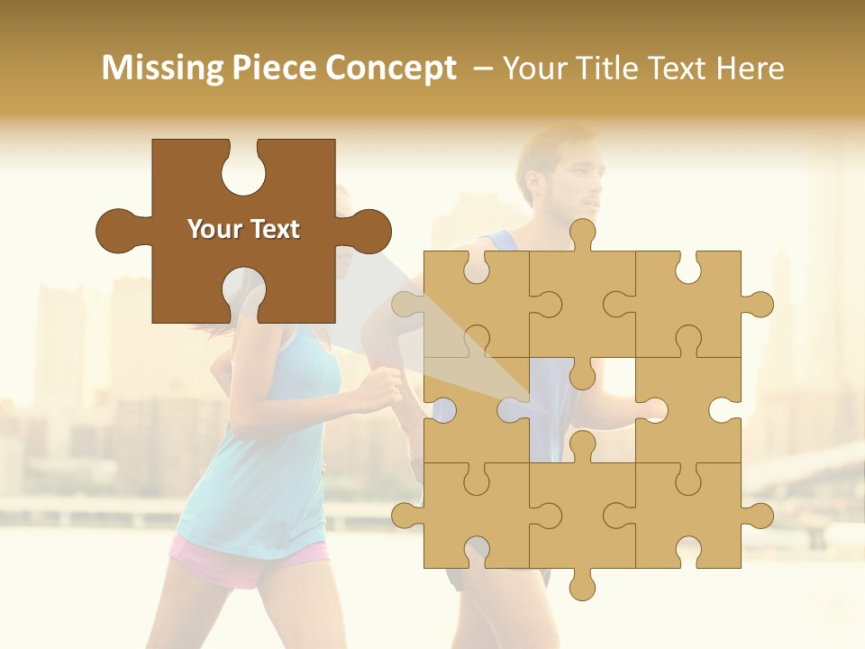 Two Fitness Fit PowerPoint Template