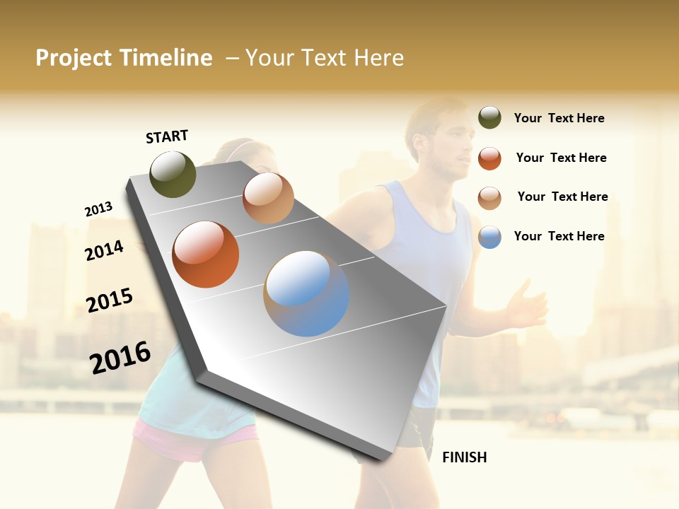 Two Fitness Fit PowerPoint Template