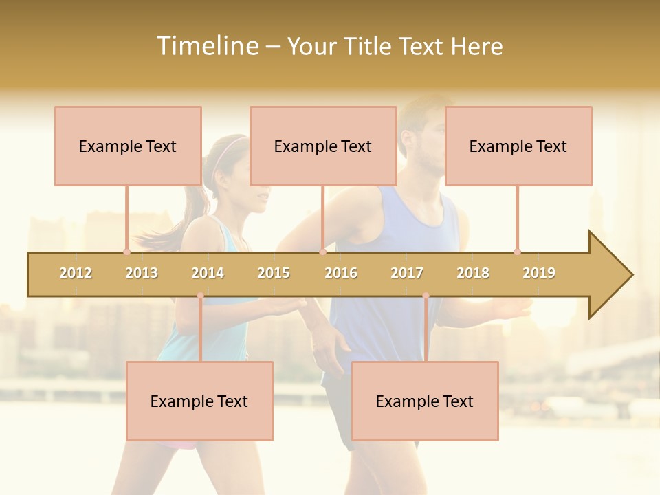 Two Fitness Fit PowerPoint Template