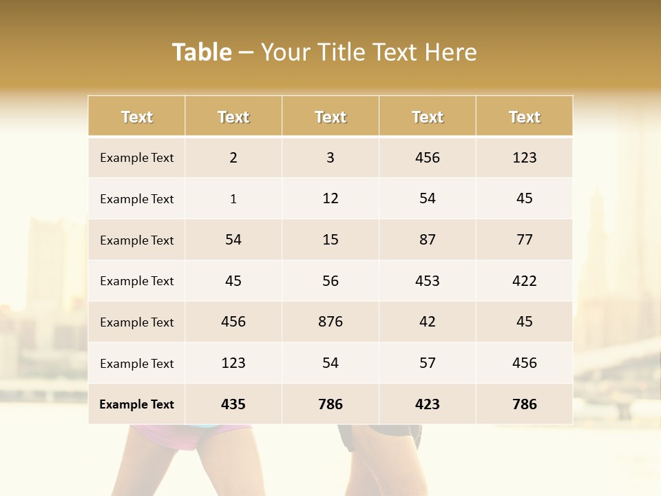 Two Fitness Fit PowerPoint Template