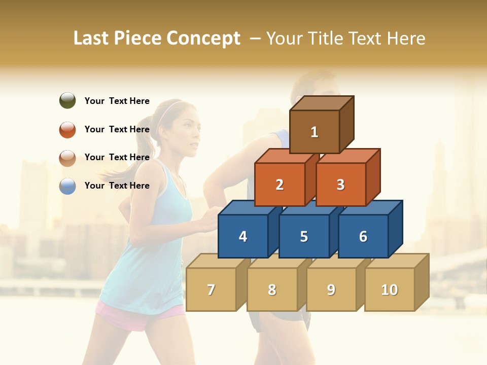 Two Fitness Fit PowerPoint Template